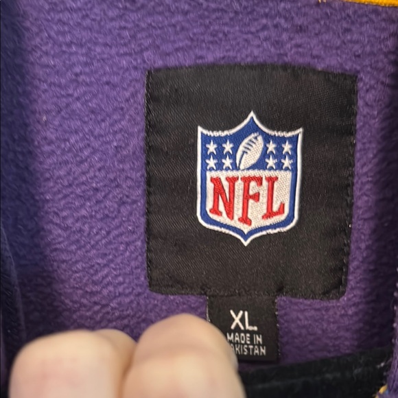 NFL Minnesota Vikings Purple and Gold Hoodie - Picture 2 of 9
